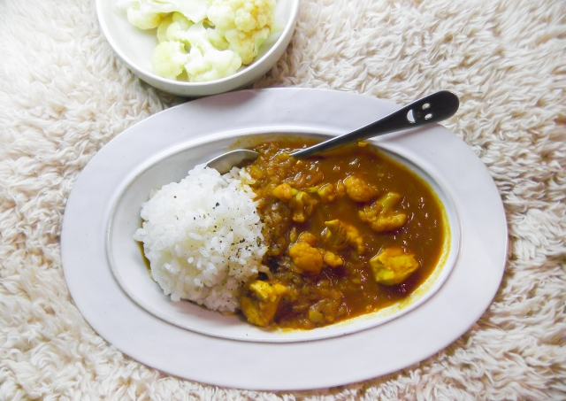 ホワイトニング カレー 着色